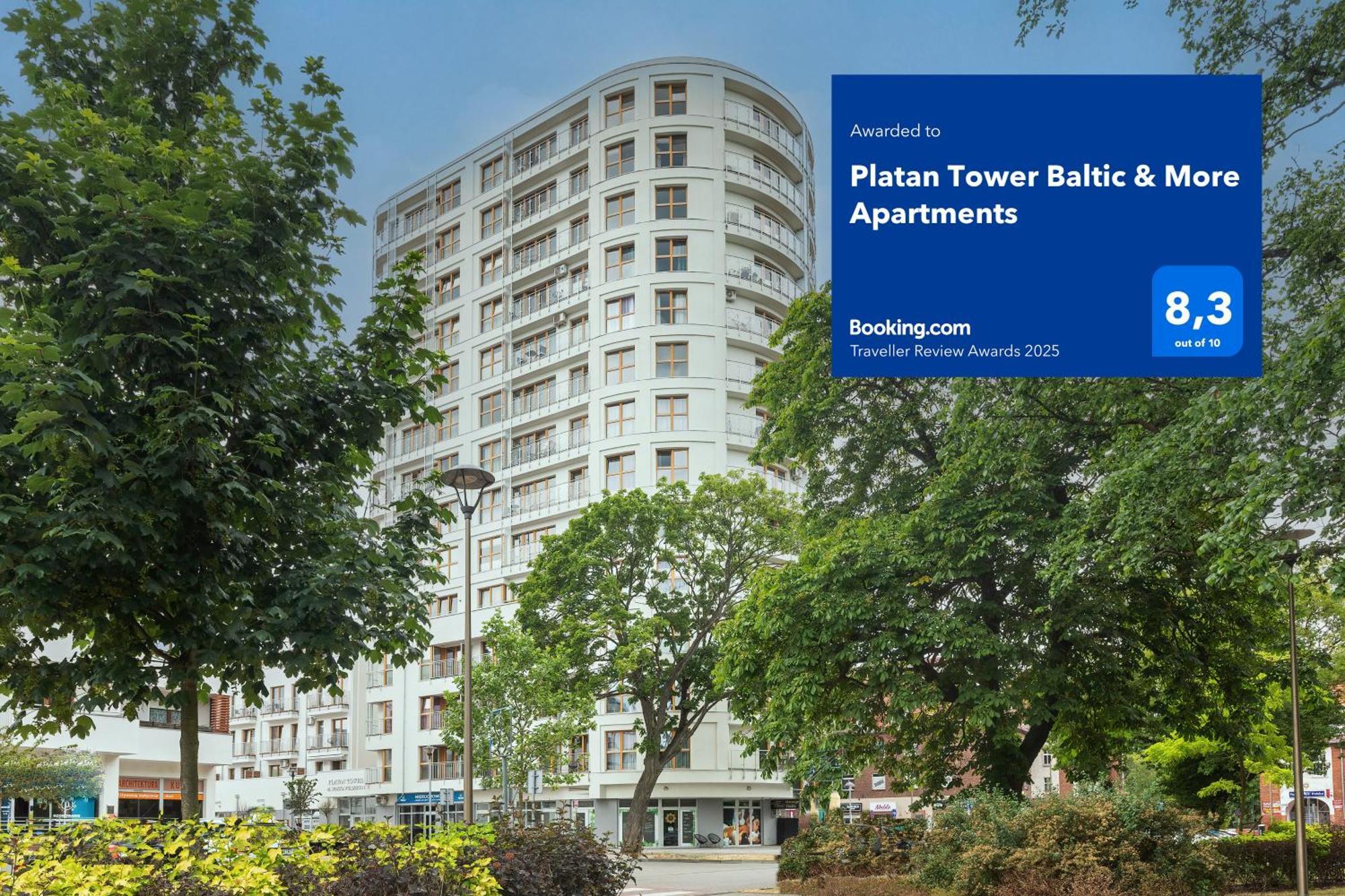 Platan Tower Baltic & More Apartments Świnoujście Eksteriør bilde